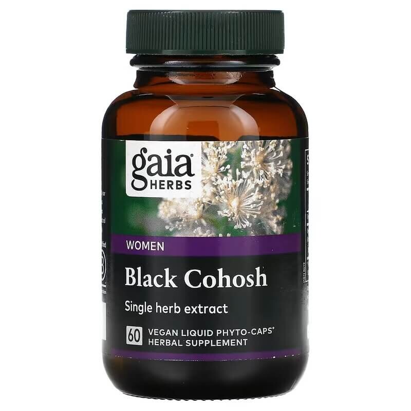 

Клопогона Gaia Herbs, 60 веганских жидких фито-капсул