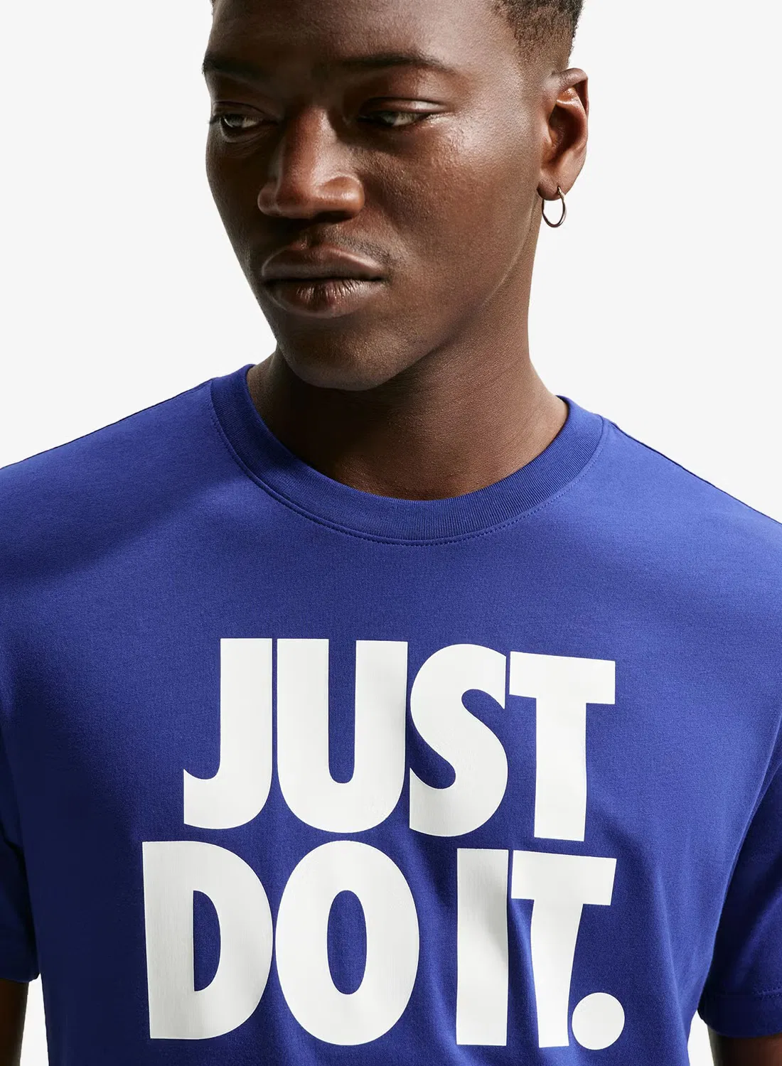 Футболка с принтом Jdi graphic Nike, синий — фото 4