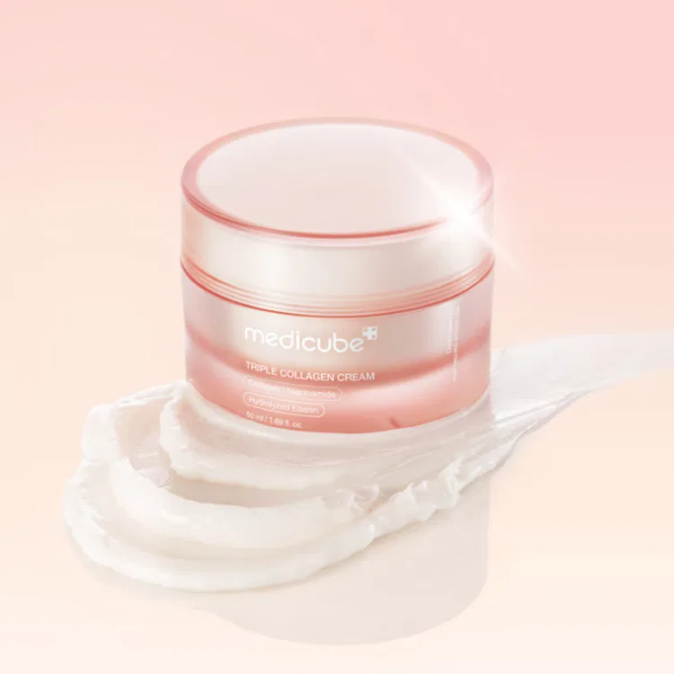 Крем для лица Triple Collagen Egg White, Medicube — фото 2