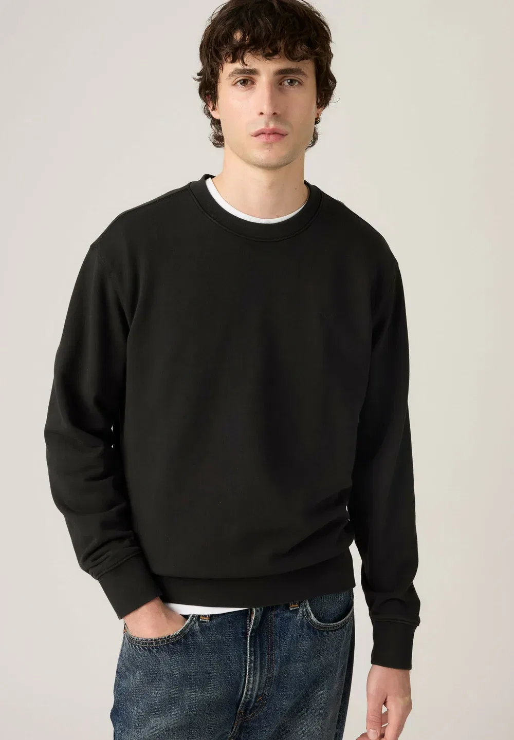 Оригинальная толстовка HM Crew Levi'S, Straw - Blacks — фото 4