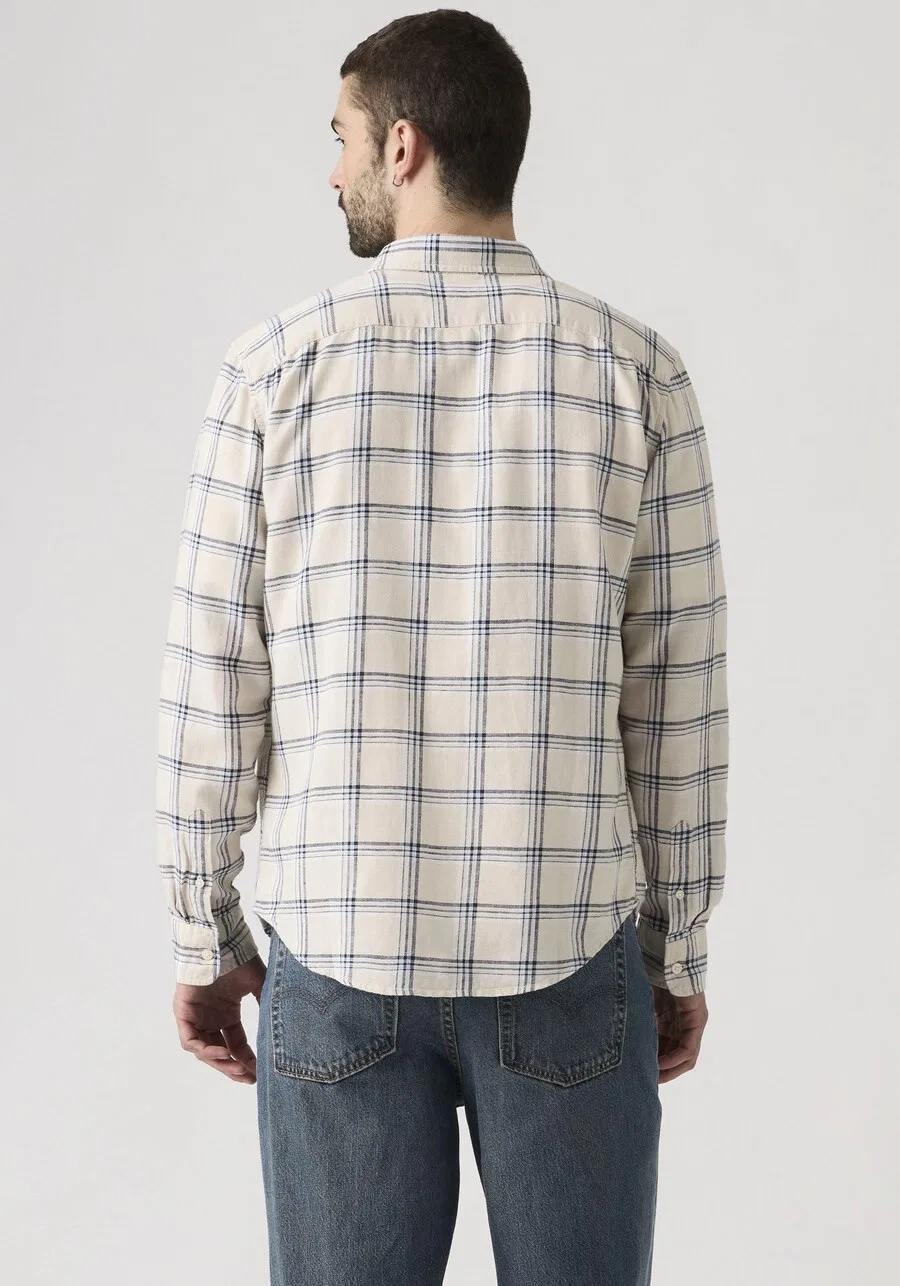 Рубашка LEVI'S Regular fit 'Sunset' бежевого цвета