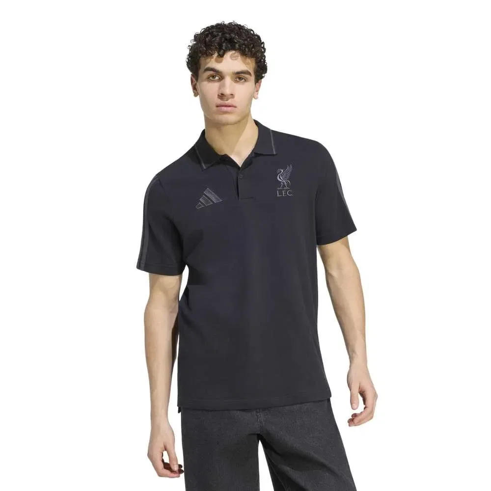 Мужское поло с коротким рукавом Liverpool FC DNA Adidas, Black