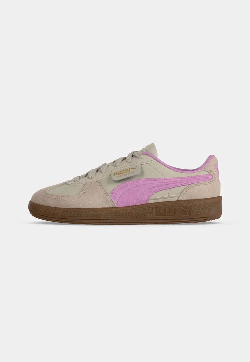 Детские туфли Palermo jr унисекс Puma, Silver-Coloured Fog/Mauve Glow — фото 2