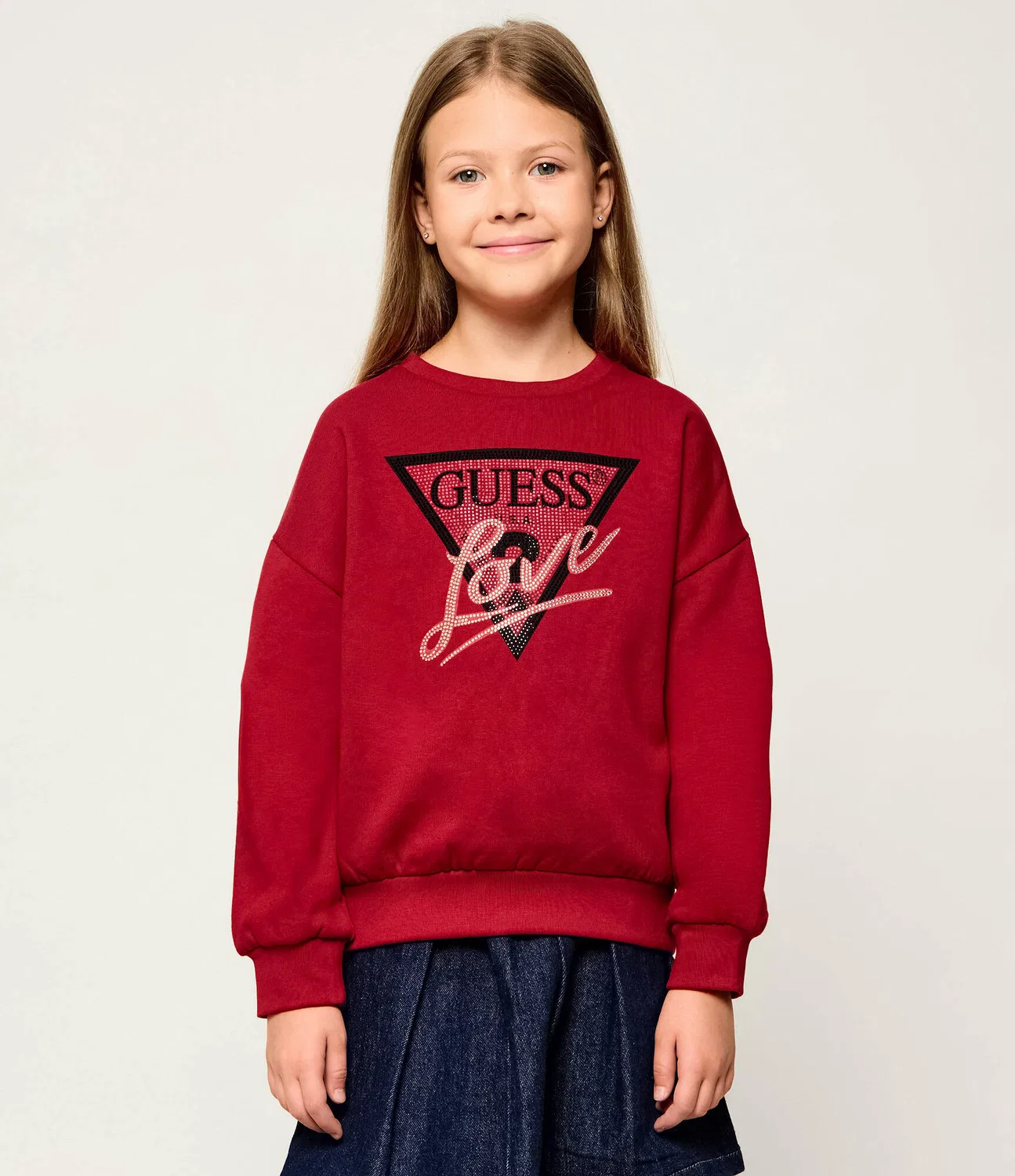 Свитшот Guess, красный