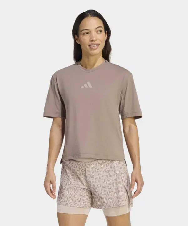 Футболка с коротким рукавом Terex Xploric Climacool Adidas, Трейсбраун