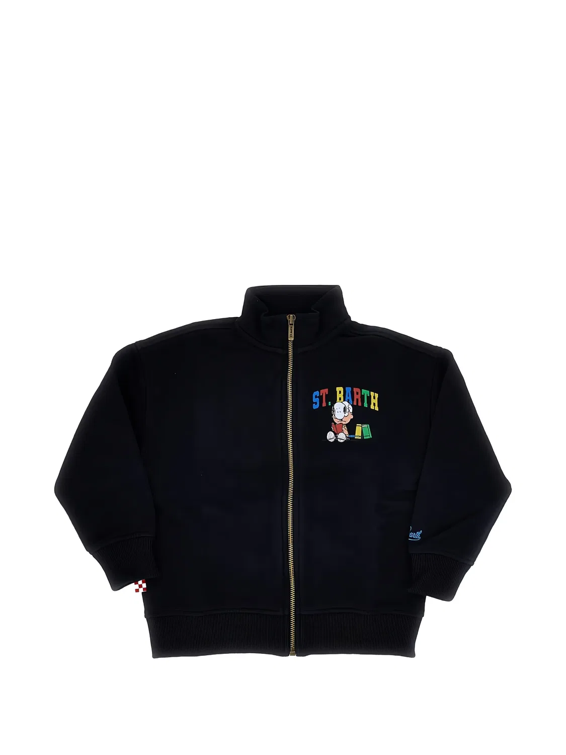 MC2 Saint Barth Худи Snoopy School на молнии Черный