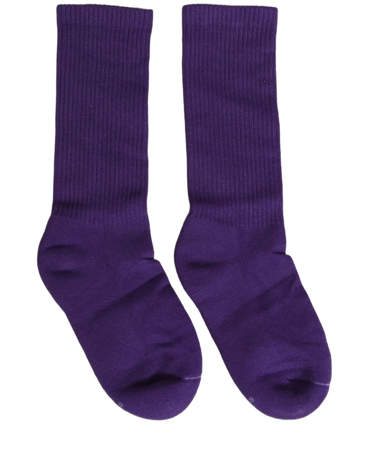 Женские носки с рубчатой текстурой Mid Calf Dolce & Gabbana, Violet — фото 3