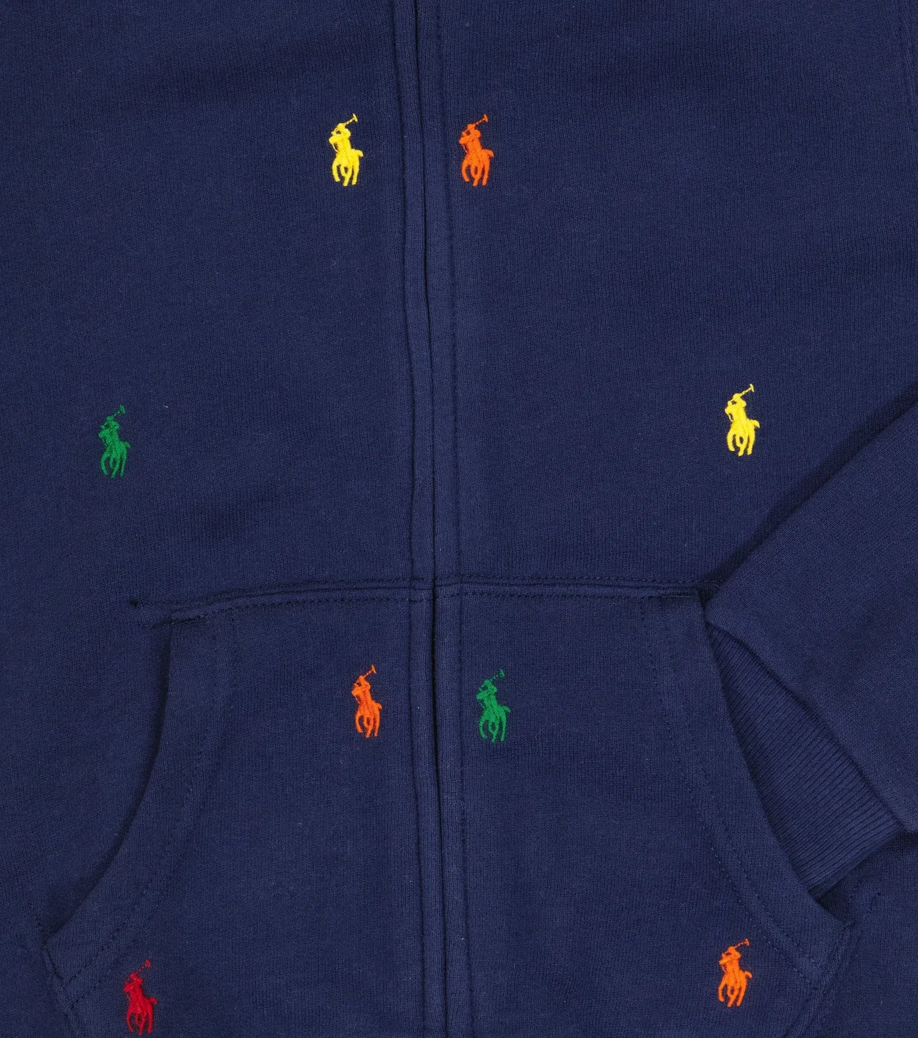 Худи с капюшоном Polo Ralph Lauren Kids, синий — фото 3