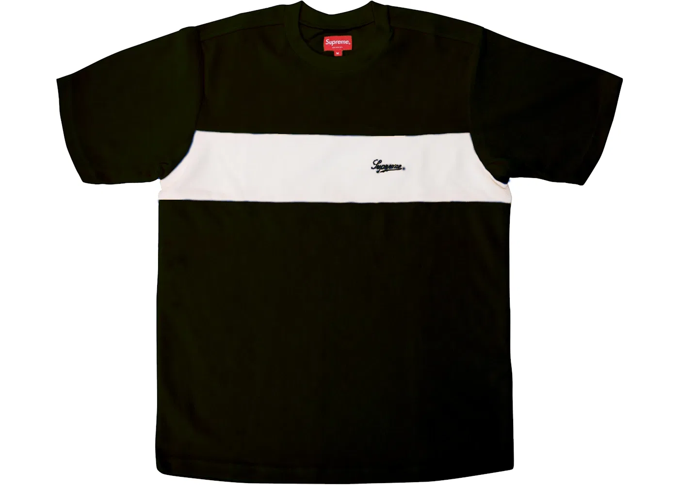 Мужская футболка с полосками Supreme Top, Black