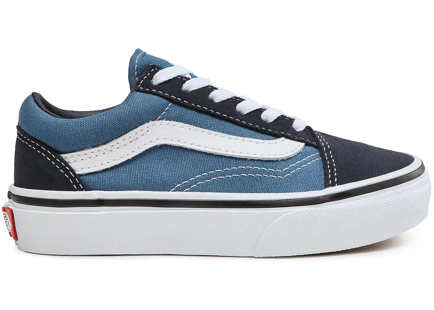 Детские кеды с низким профилем Vans Old Skool, Navy/True White