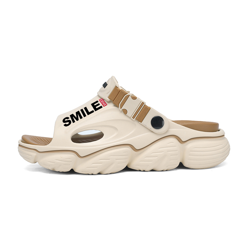 

NANJIREN Пляжные сандалии мужские бежево-коричневые, цвет Beige Brown