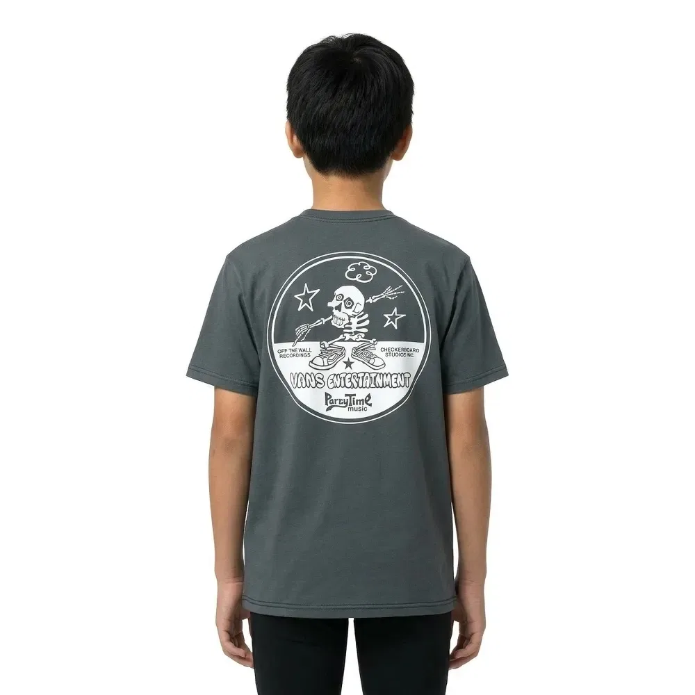Футболка Vans Entertainment short sleeve, серый — фото 4