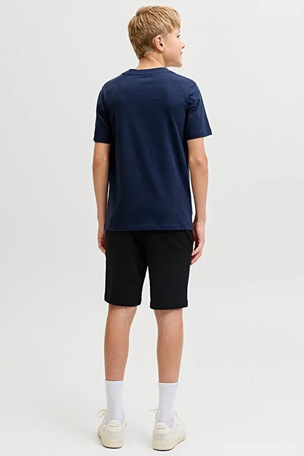 Детские шорты для девочек с принтом Jack & Jones, Black — фото 2