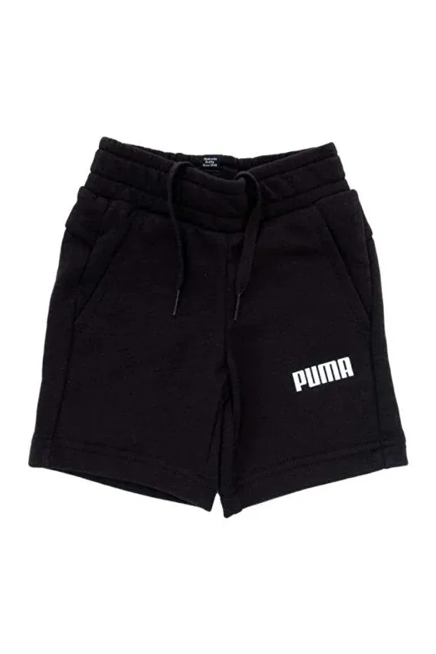 Детские шорты для мальчиков на эластичном поясе Puma, Black