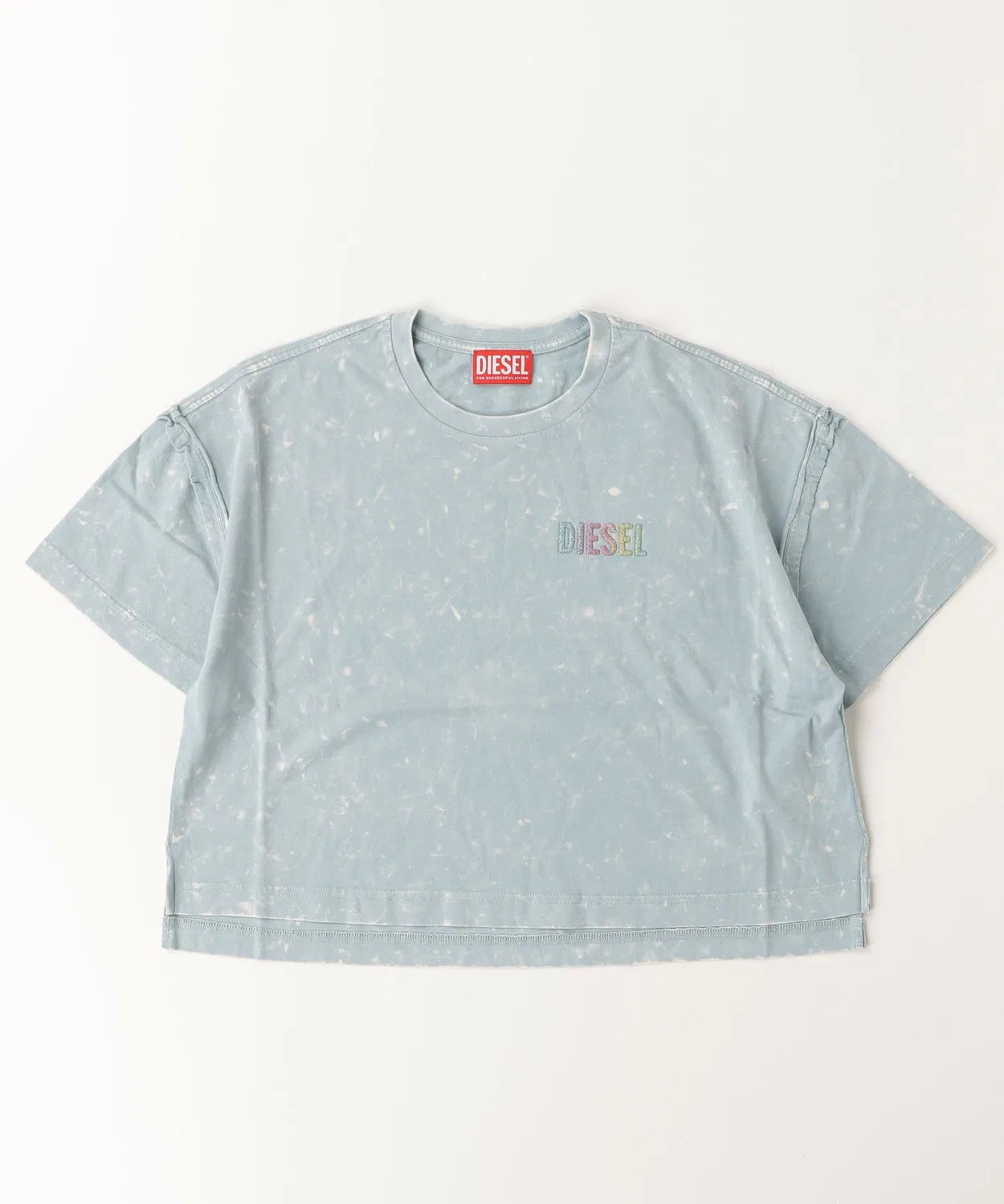 Детская футболка с принтом TLOXY DIESEL, Light Blue