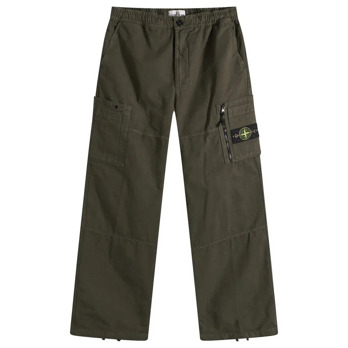 Штаны карго из органического хлопка рипстоп Stone Island, Charcoal