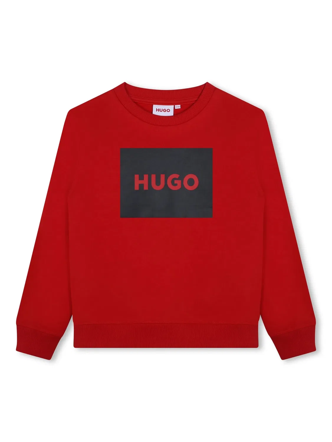 Свитшот с логотипом HUGO, красный