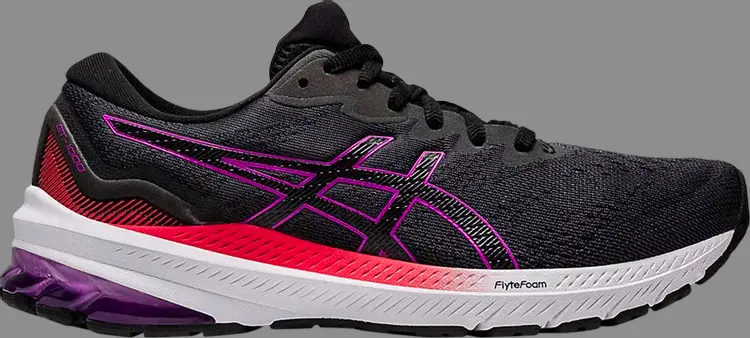 

Кроссовки wmns gt 1000 11 'black orchid' Asics, черный