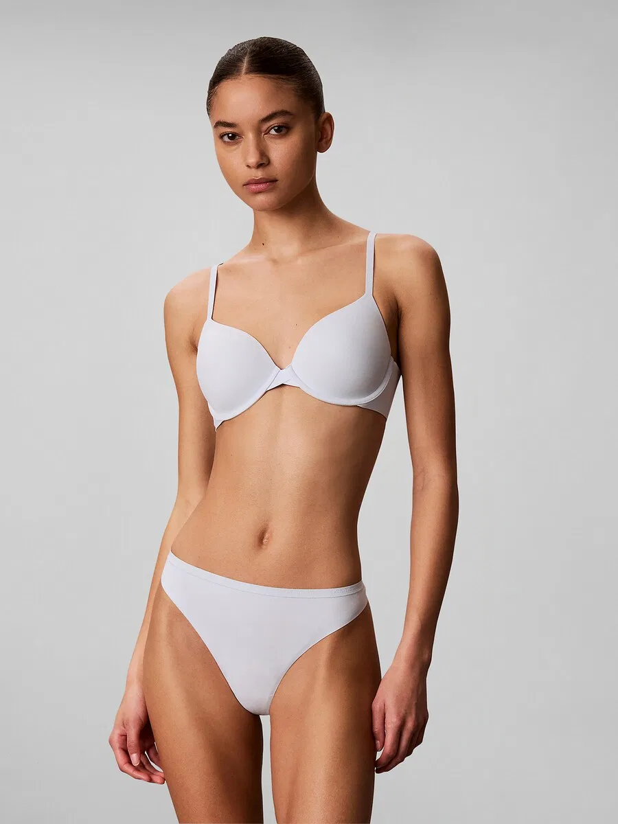 Бюстгальтер Calvin Klein небесно-голубого цвета — фото 2