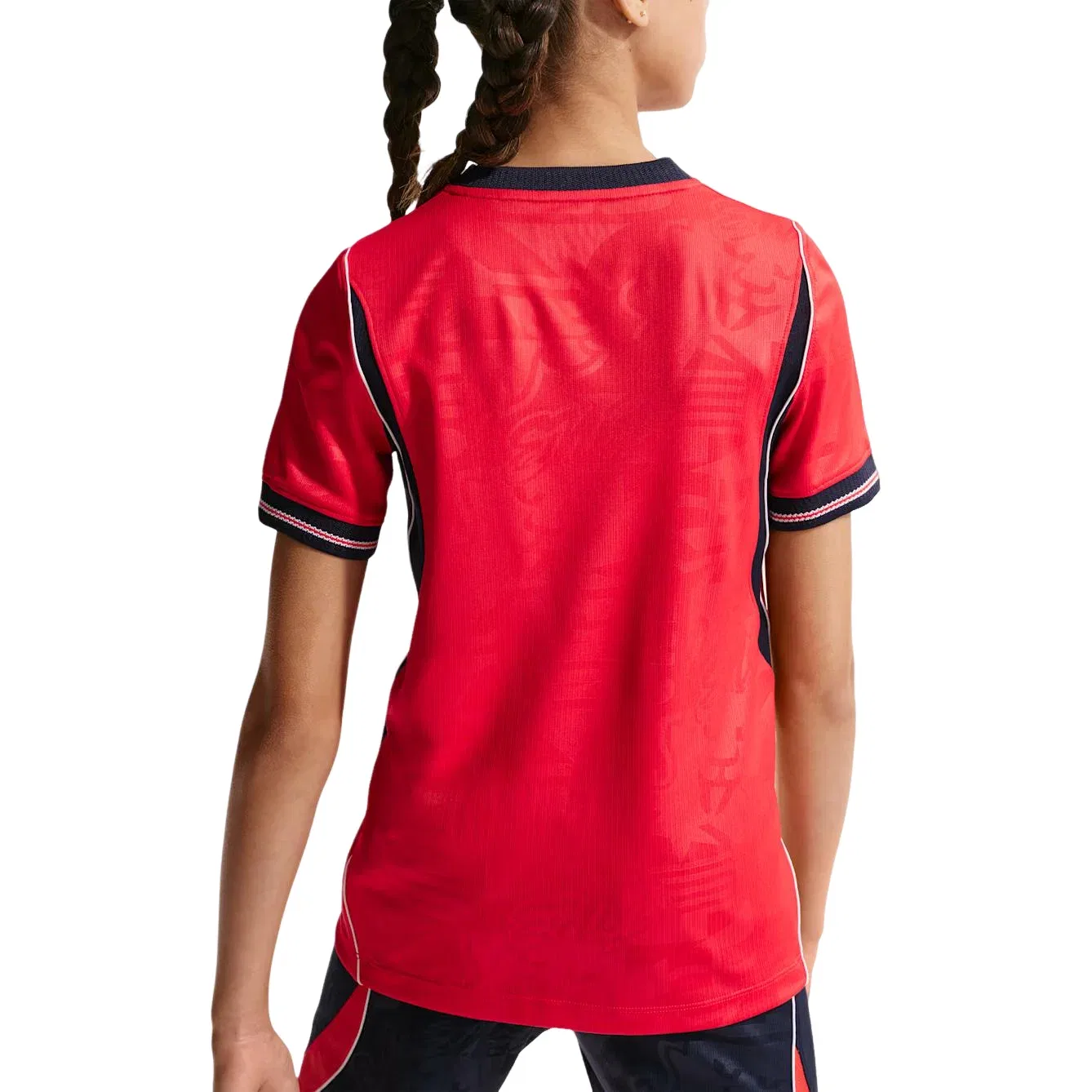 Детская футболка England National Team 2026 Stadium Away Dri-FIT Nike, красный — фото 2