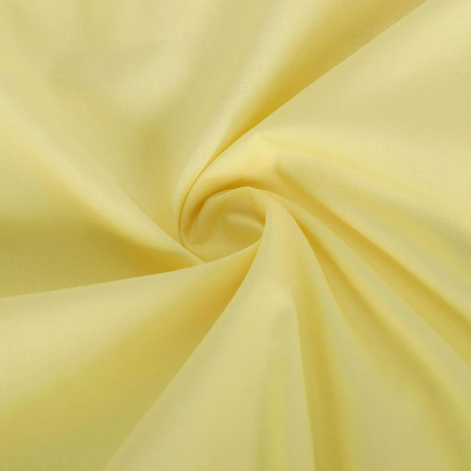 Женское мини-платье с пышными рукавами и рюшами, Yellow — фото 4