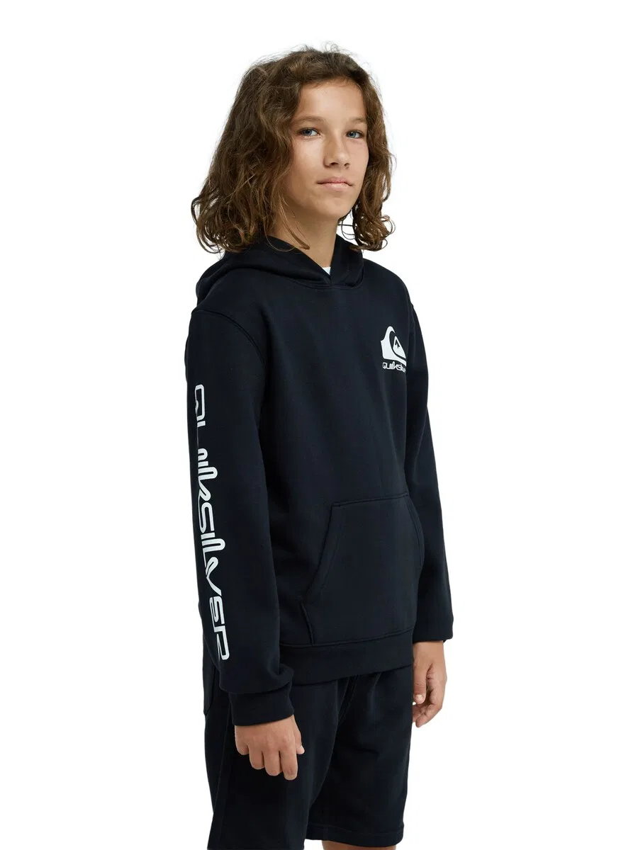 Толстовка QUIKSILVER 'Omni' черного цвета — фото 3