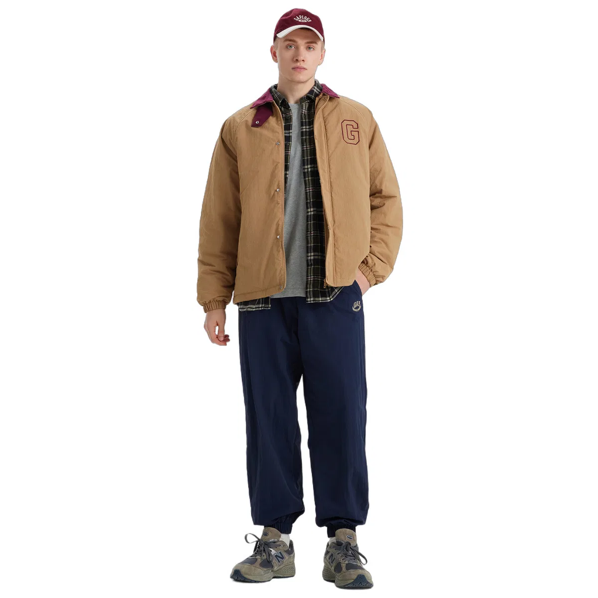 Мужской пуховик Khaki GAP