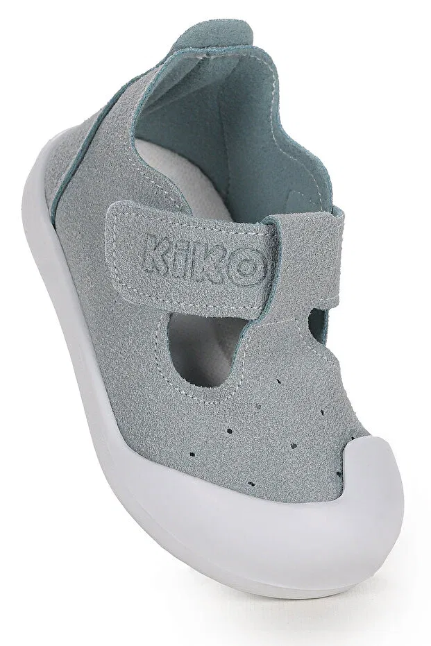 Детские повседневные туфли для девочек с липучкой Elroy first step Kiko Kids, Baby Blue