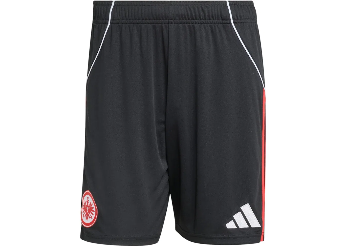 Мужские шорты с длиной до колена Eintracht Frankfurt 25/26 Home Shorts Adidas, Black
