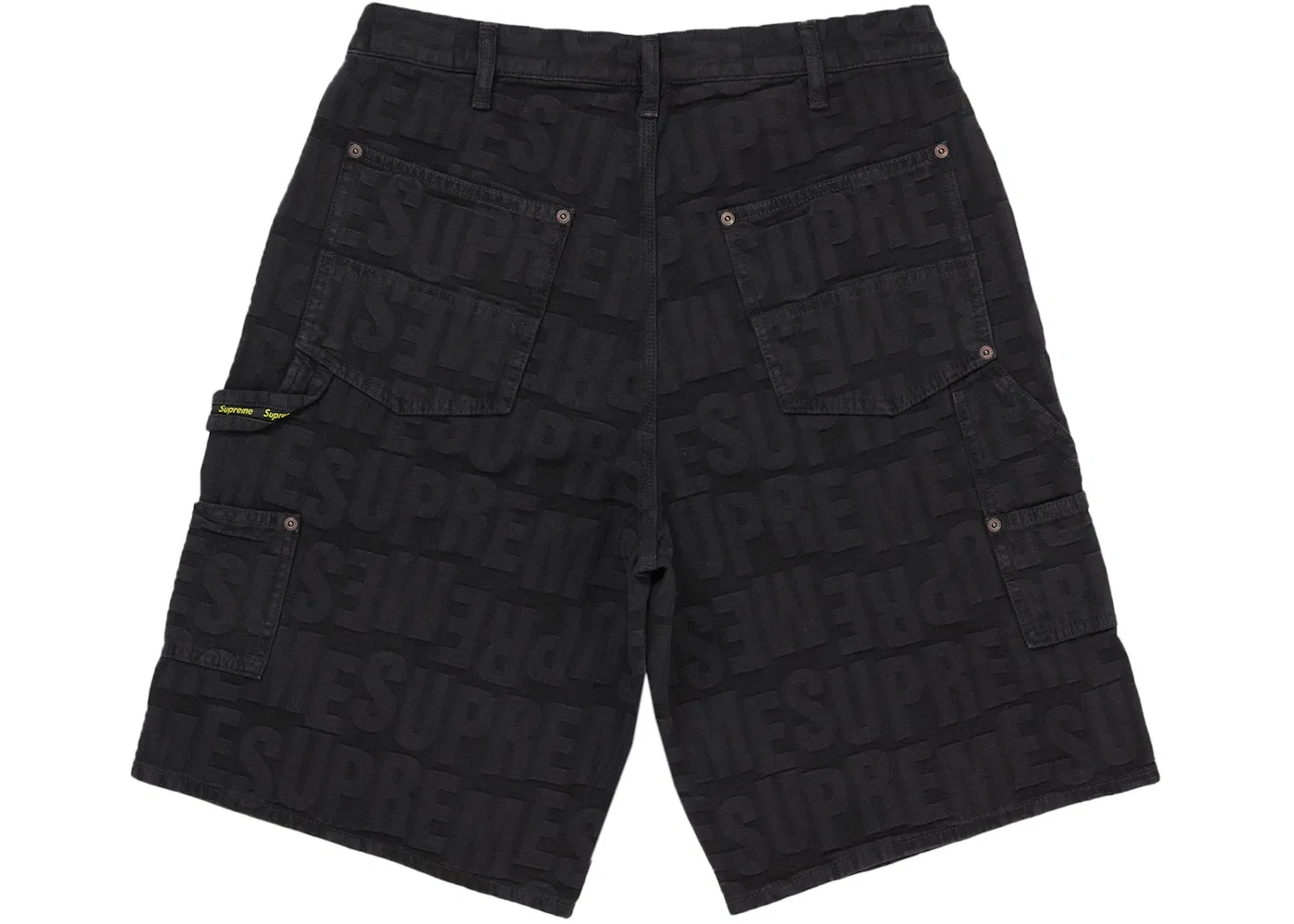 Мужские шорты с жаккардовым принтом Supreme Short, Black — фото 2