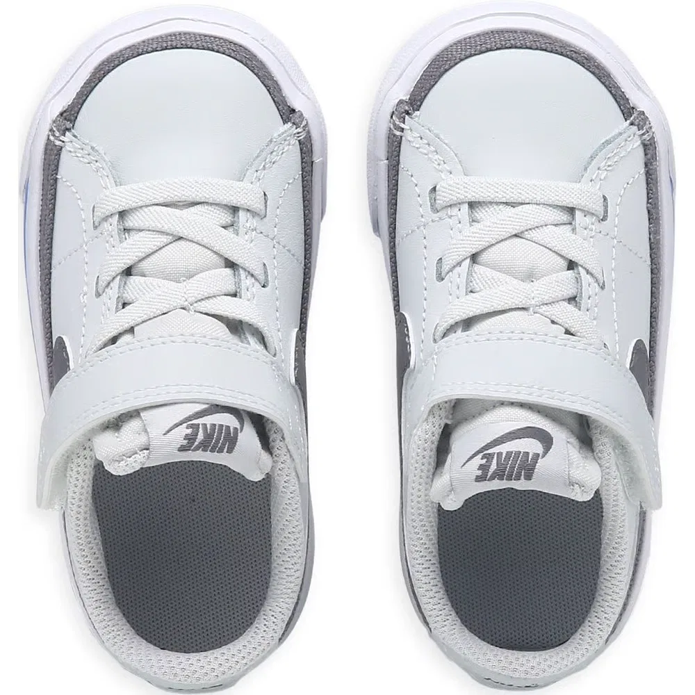 Детские низкие кроссовки Court Legacy для малышей Nike, Grey/Blue — фото 4