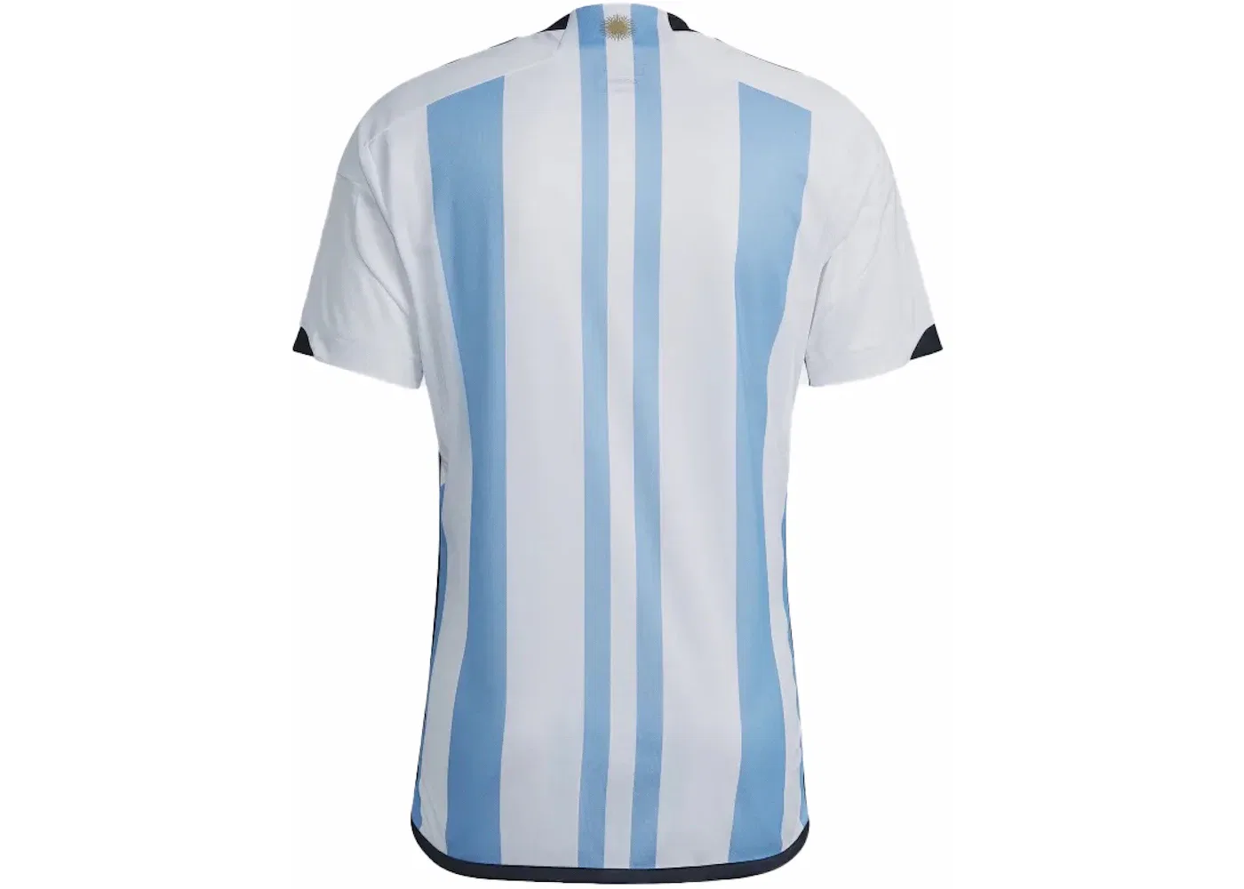 Мужская футбольная джерси с длинным рукавом Jersey Adidas, White/Light Blue — фото 2