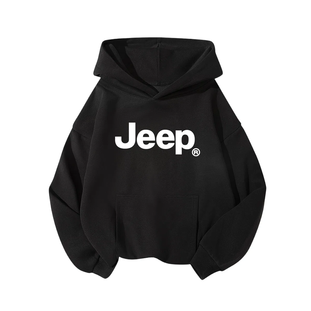 Детский свитшот с флисовой подкладкой Jeep, New Year Red Fleece-Lined — фото 4