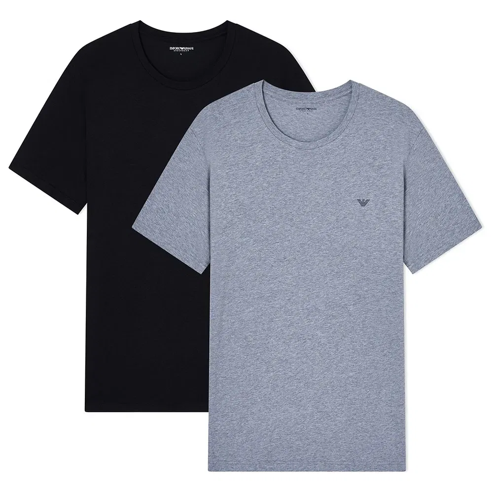 Мужской комплект футболок с коротким рукавом Emporio armani, Grey