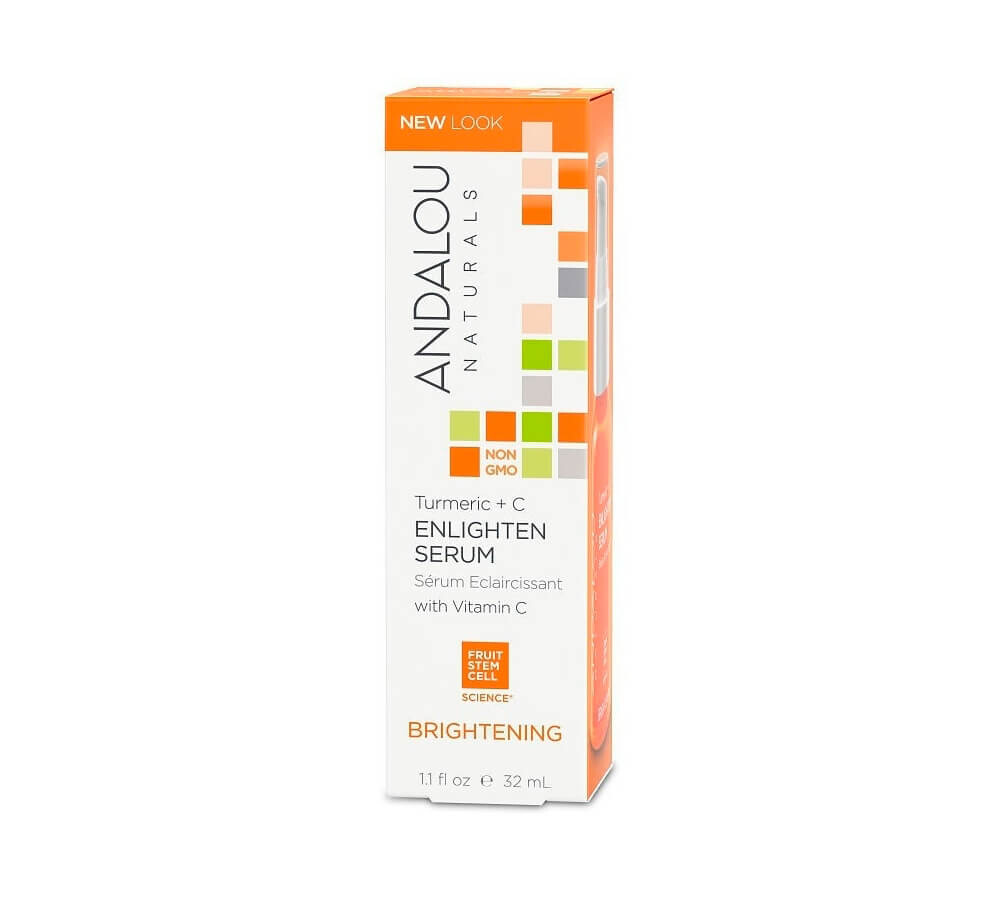 Осветляющая сыворотка для лица Andalou Naturals с куркумой и витамином С — фото 4