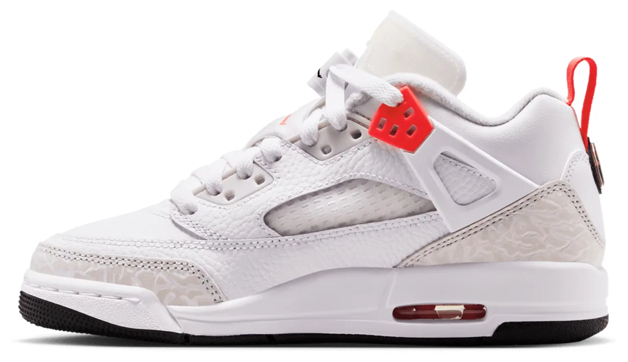 Кроссовки для мальчиков Spizike Low Jordan, цвет Black/White/Red — фото 2