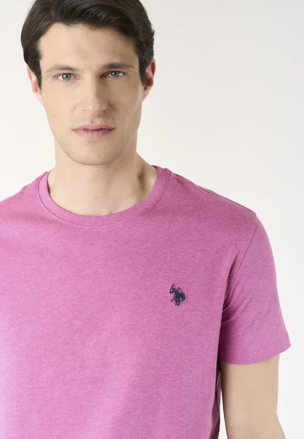 Футболка дышащая Basic t-shirt U.S. Polo Assn, Rosso U.S. Polo Assn., красный — фото 4