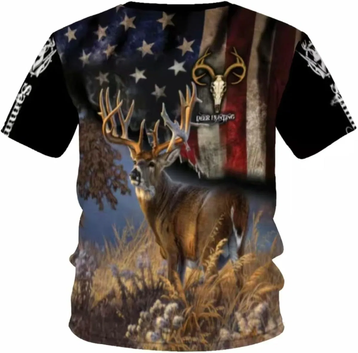 Мужская футболка с оленем Dark Brow Short Sleeve, Mix