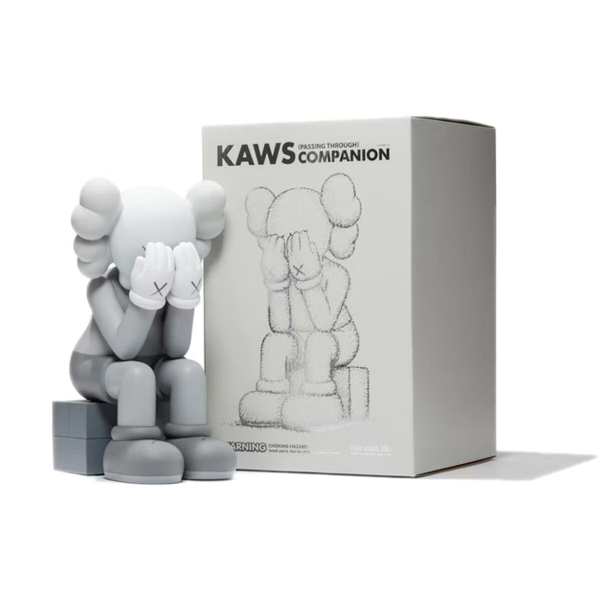 

Виниловая фигурка Kaws Passing Through Companion (2013), серый