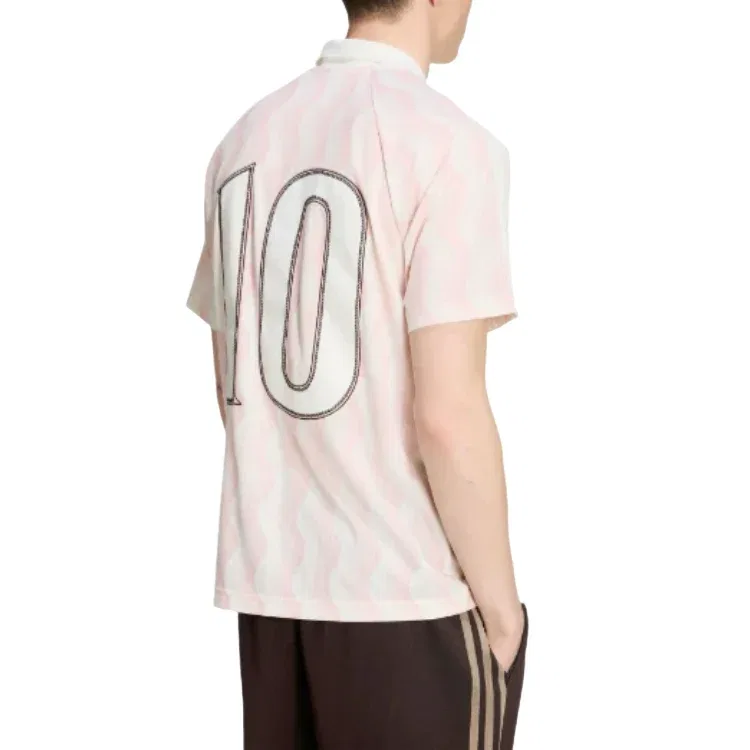 Мужская футболка с коротким рукавом Summer Glow Jersey Adidas, цвет Sandy Pink — фото 2
