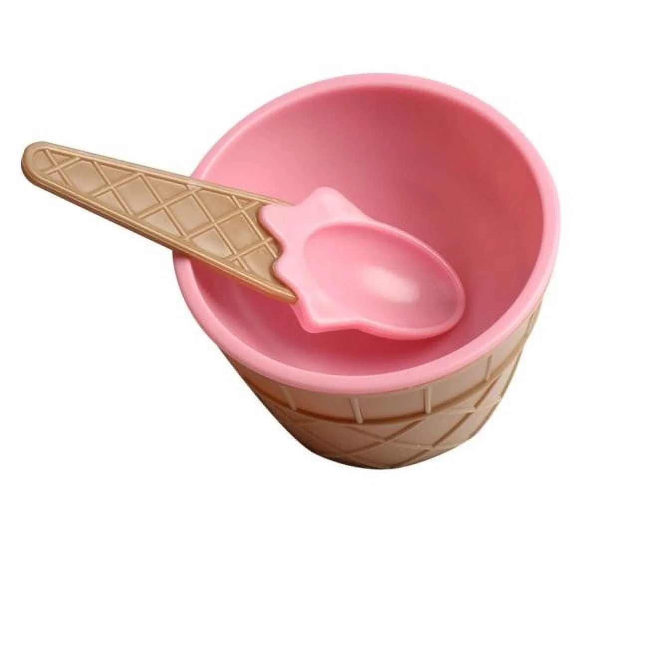 Детский набор посуды Ice Bowls, 9.8x7 см, TuShiXin, Pink