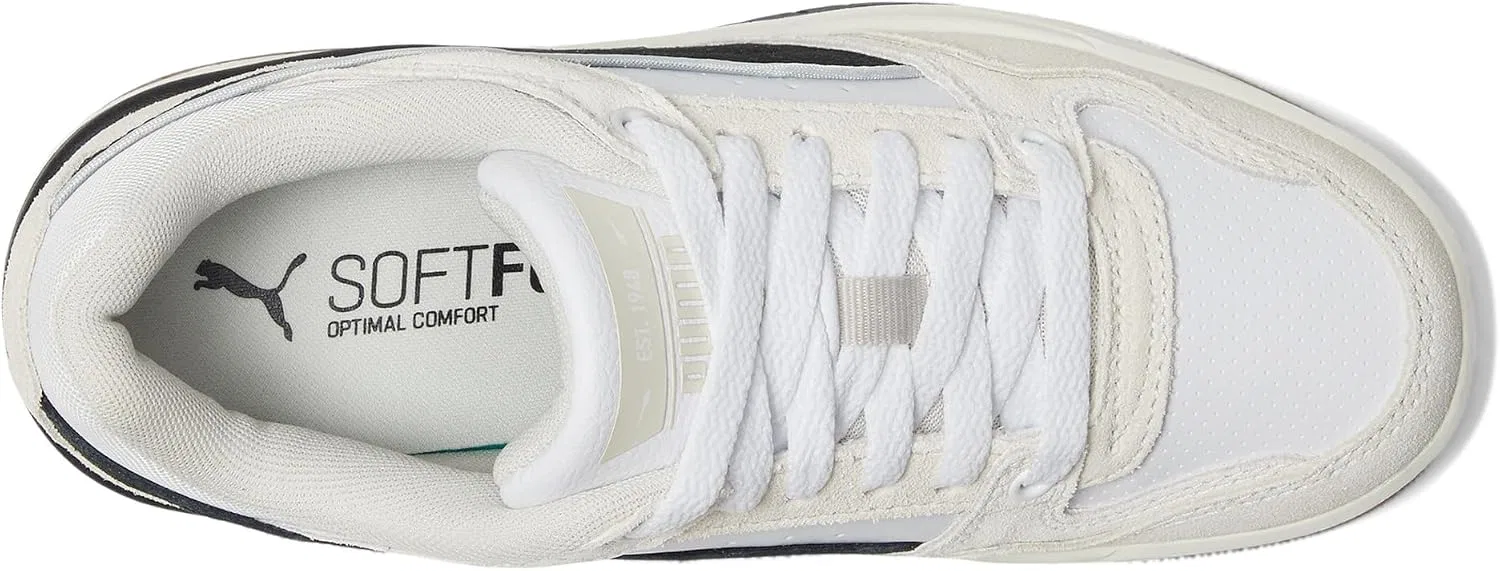 Детские кроссовки Rebound Layup Mid PUMA, Puma White/Puma Black/Warm White — фото 2