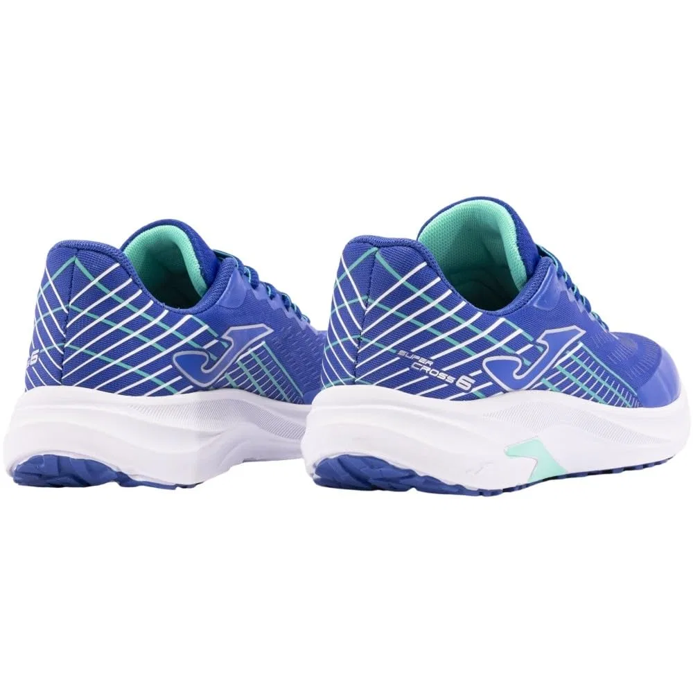 Детские кроссовки для бега с сетчатым верхом Super Cross Jr 2404 Joma, Blu — фото 3