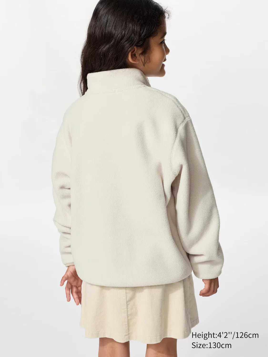 Куртка Uniqlo, флисовая, на молнии, черный — фото 3