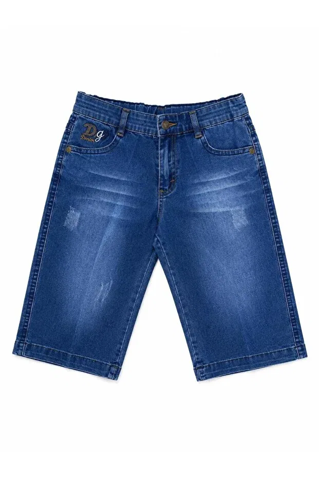 Детские шорты для мальчиков хлопковые Beli Dgs Kids, Navy Blue — фото 3
