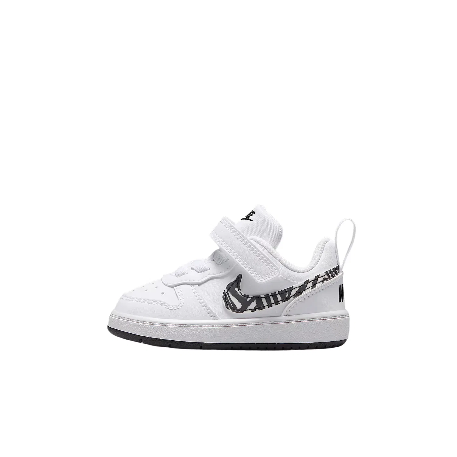 Детские кроссовки для малышей Court Borough Nike, White/Black