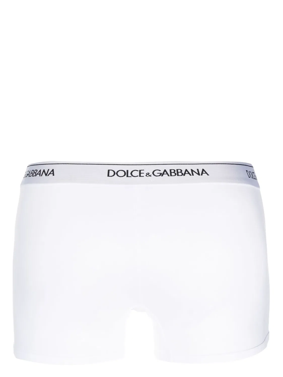 Dolce & Gabbana Трусы‑боксеры хлопковые белые — фото 2