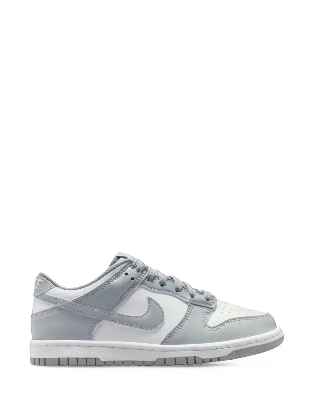 Кроссовки для мальчика Dunk Nike Kids, серый/белый