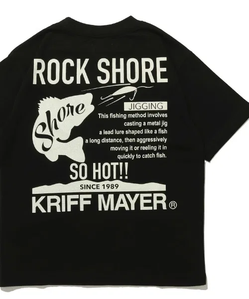 Детская футболка с принтом Seabas KRIFF MAYER Kid's Collection, Black