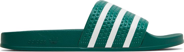 Сандалии Adidas Adilette Slide 'Collegiate Green', зеленый - фото